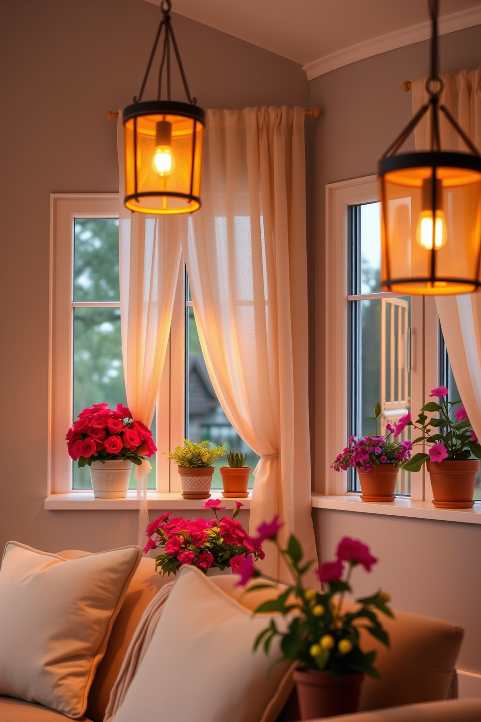 Summer Window Decorating Ideas 15