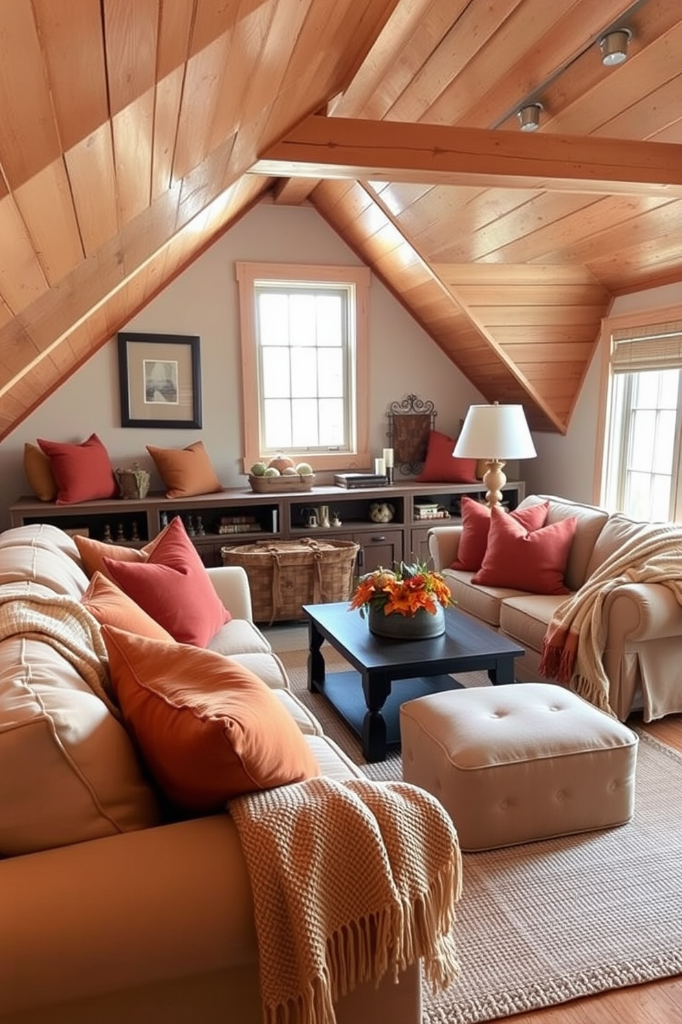 Thanksgiving Attic Decorating Ideas 12