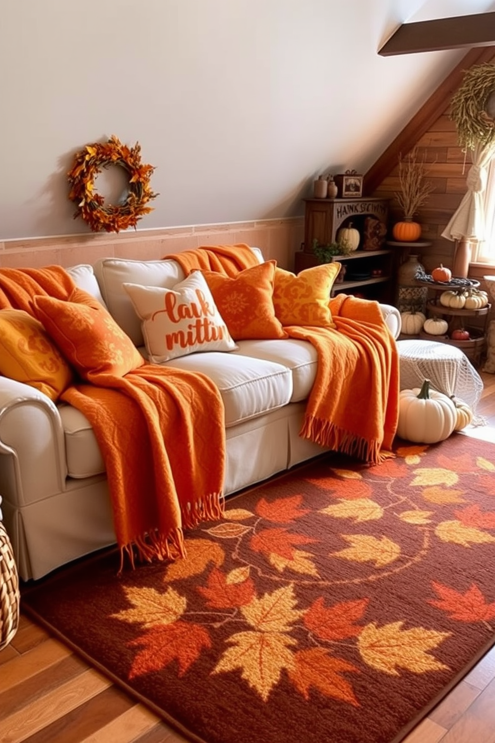 Thanksgiving Attic Decorating Ideas 13