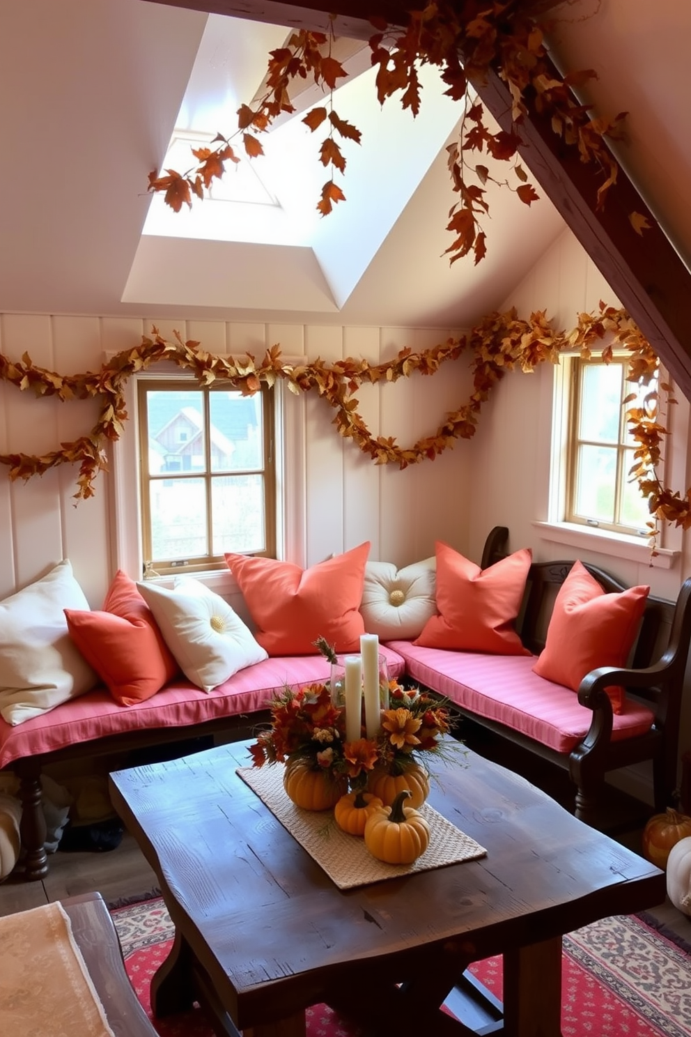 Thanksgiving Attic Decorating Ideas 15