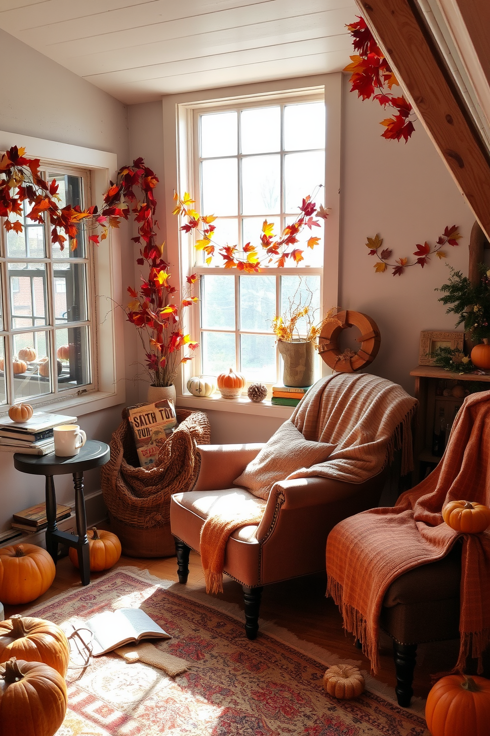 Thanksgiving Attic Decorating Ideas 17