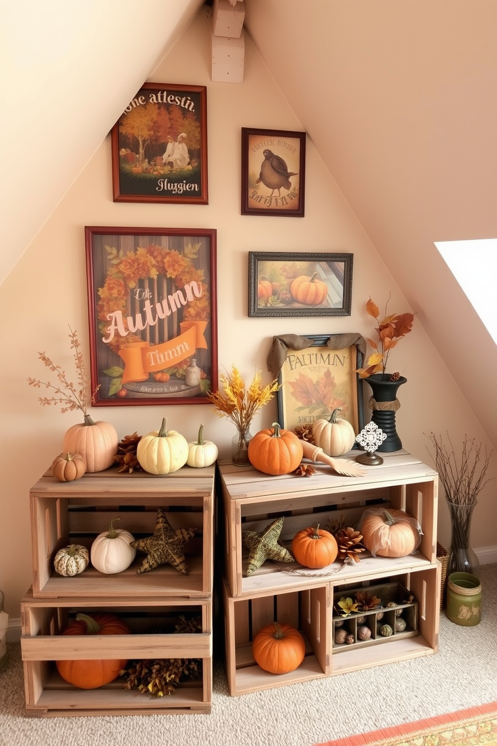 Thanksgiving Attic Decorating Ideas 2