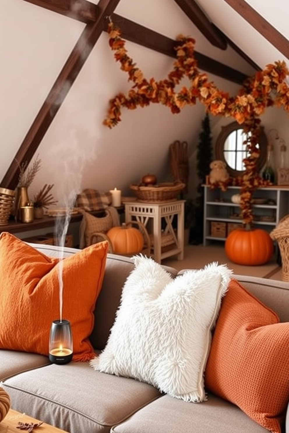 Thanksgiving Attic Decorating Ideas 22