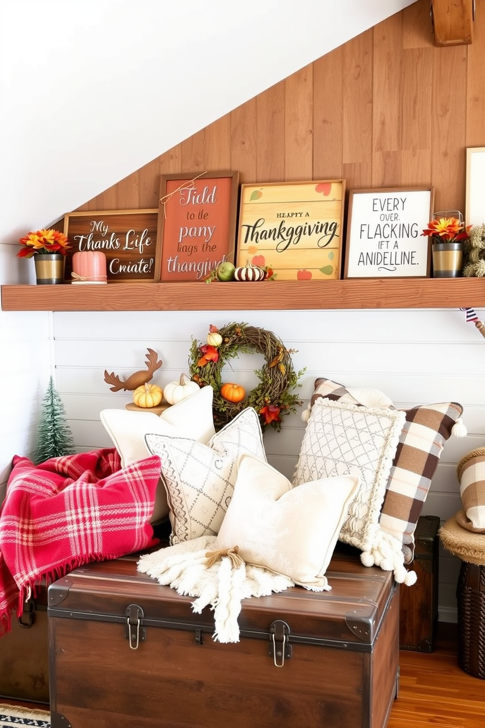 Thanksgiving Attic Decorating Ideas 23