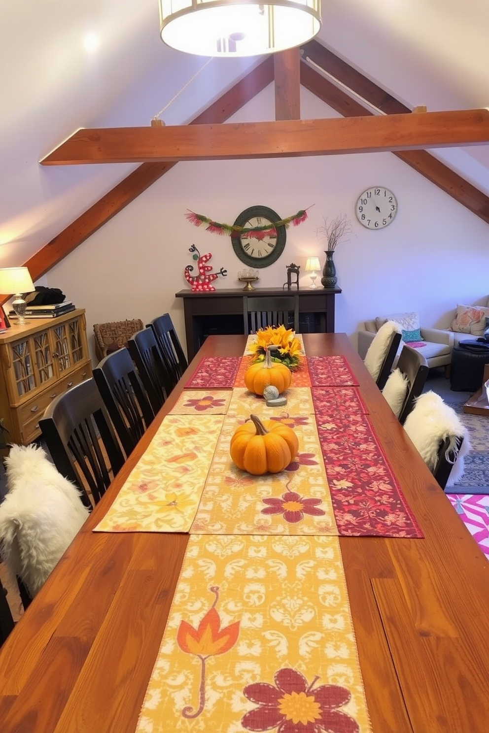 Thanksgiving Attic Decorating Ideas 24