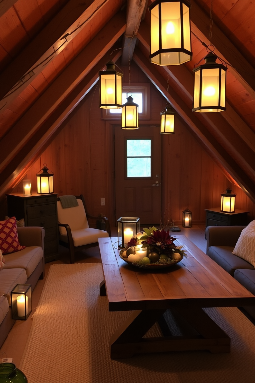 Thanksgiving Attic Decorating Ideas 26