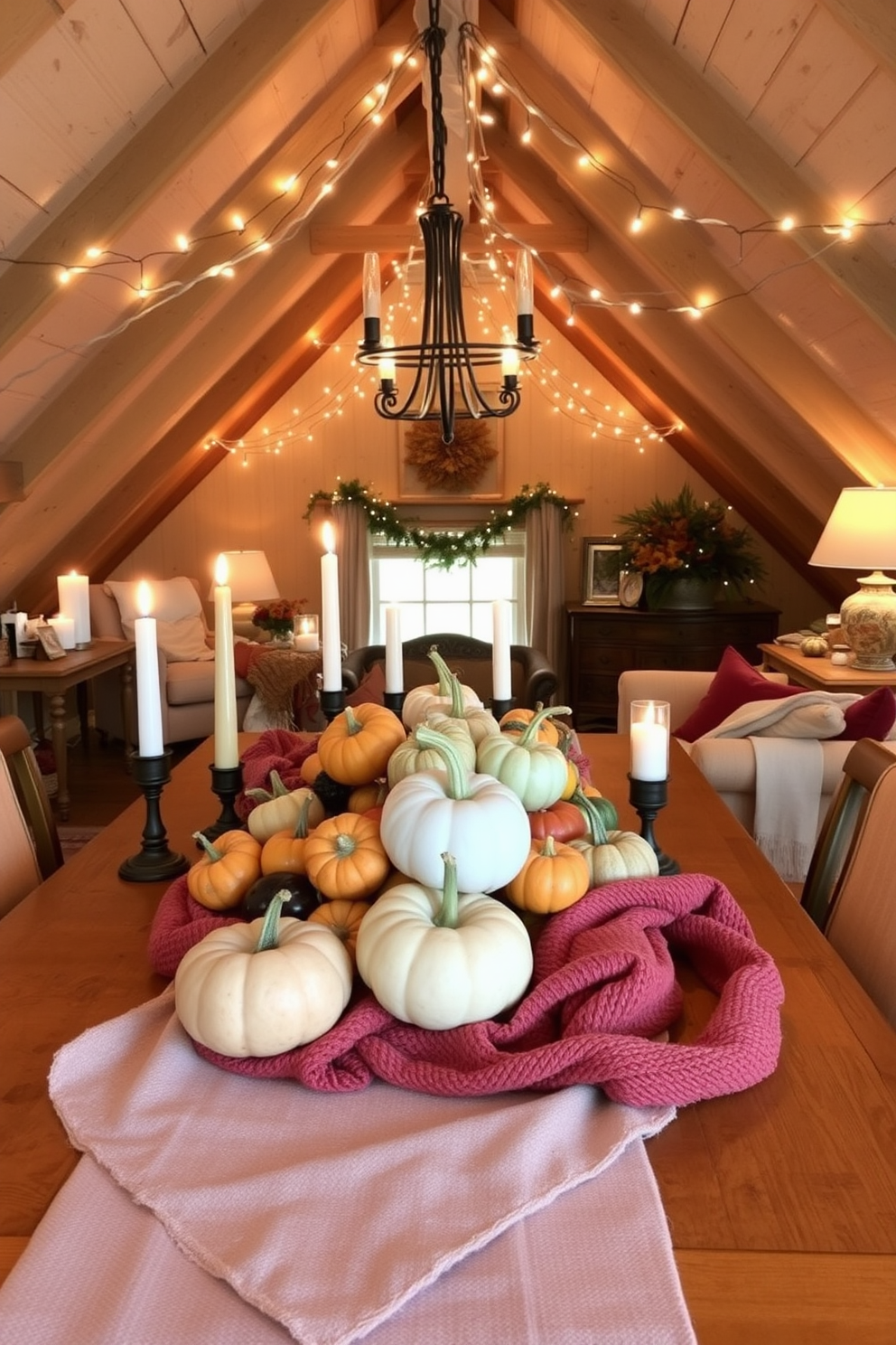 Thanksgiving Attic Decorating Ideas 4