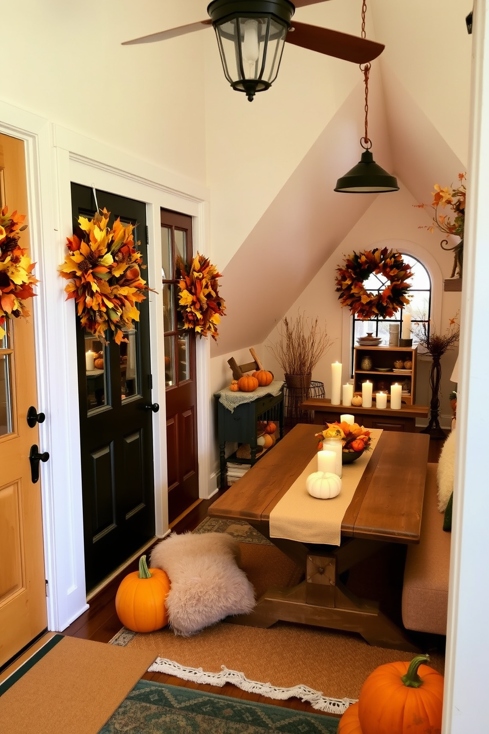 Thanksgiving Attic Decorating Ideas 6