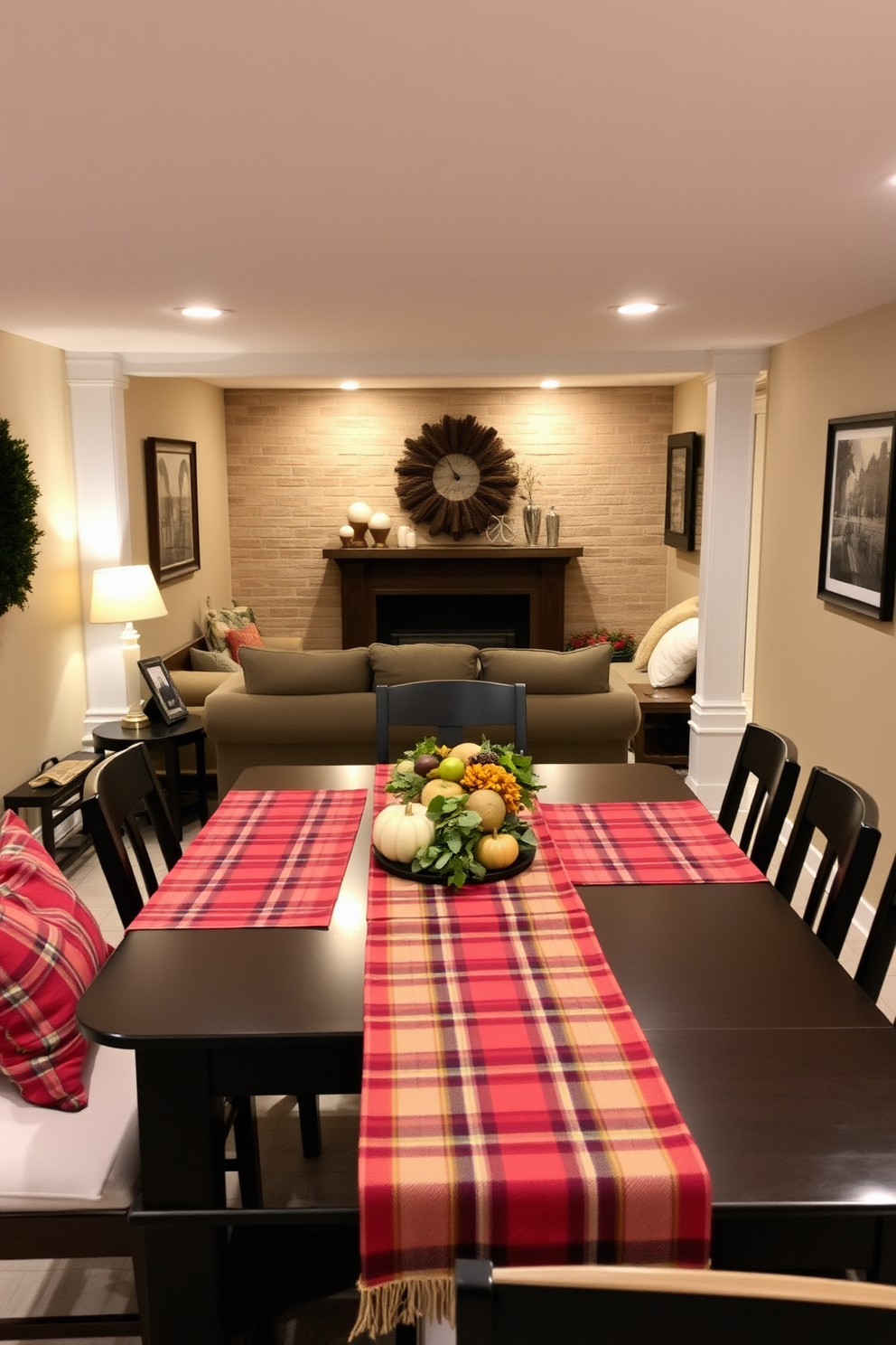 Thanksgiving Basement Decorating Ideas 10