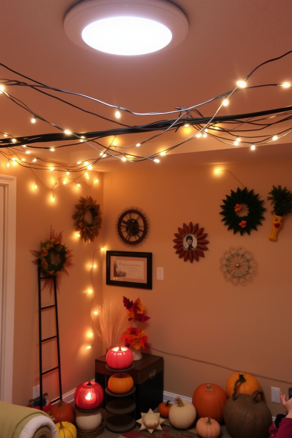 Thanksgiving Basement Decorating Ideas 2