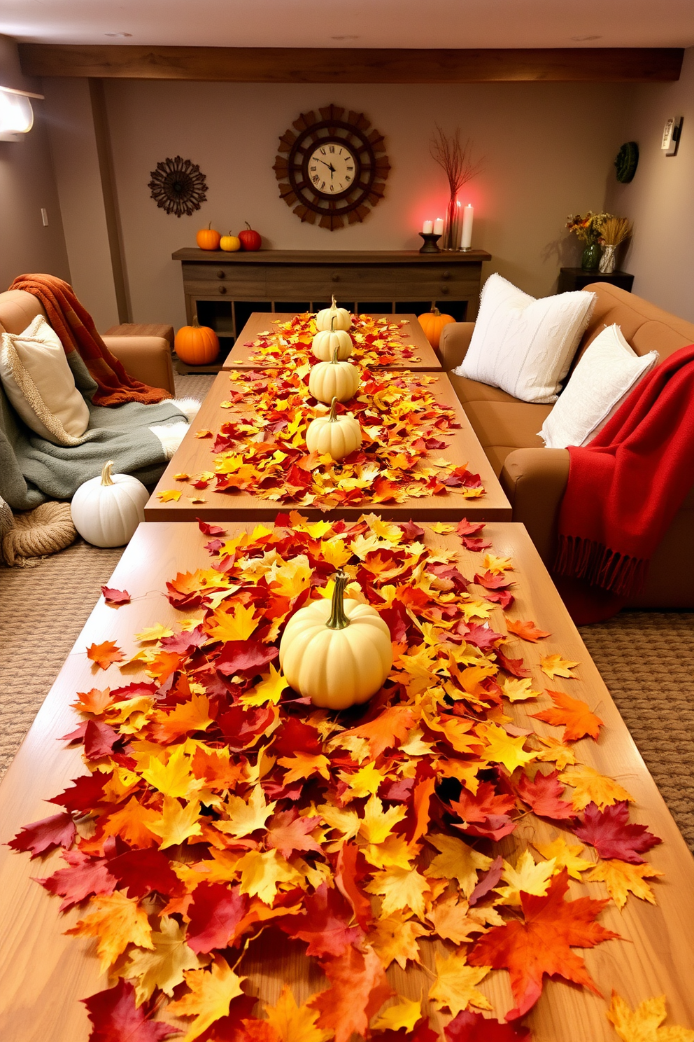 Thanksgiving Basement Decorating Ideas 28