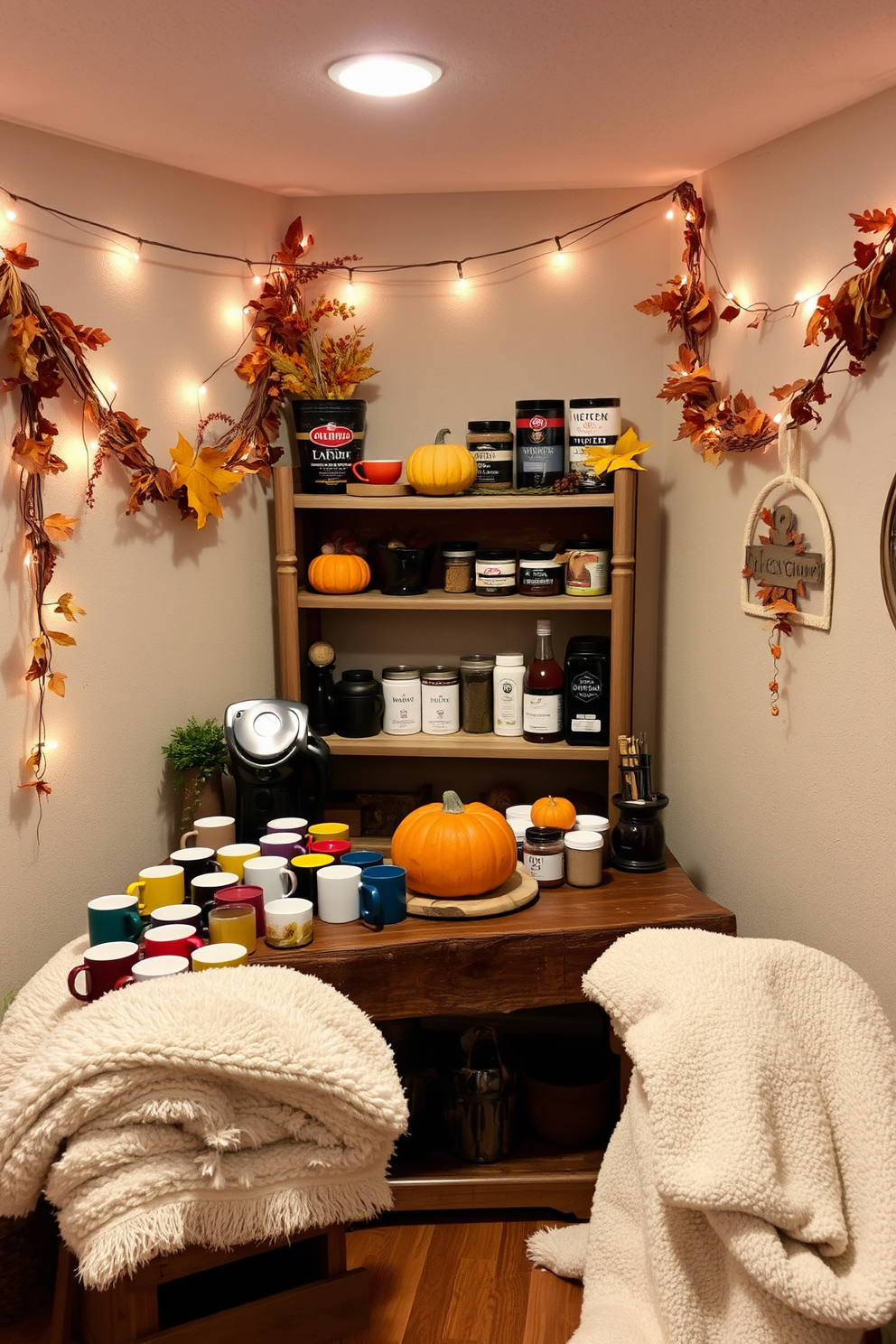 Thanksgiving Basement Decorating Ideas 30