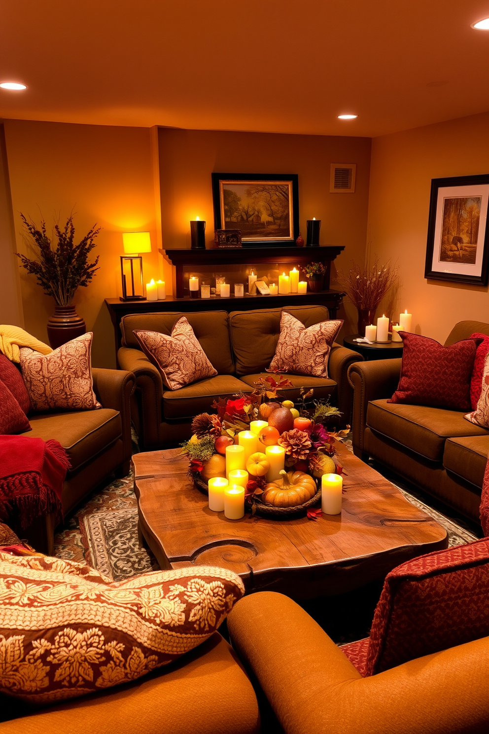 Thanksgiving Basement Decorating Ideas 7