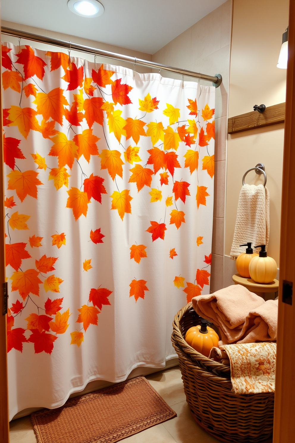 Thanksgiving Bathroom Decorating Ideas 1