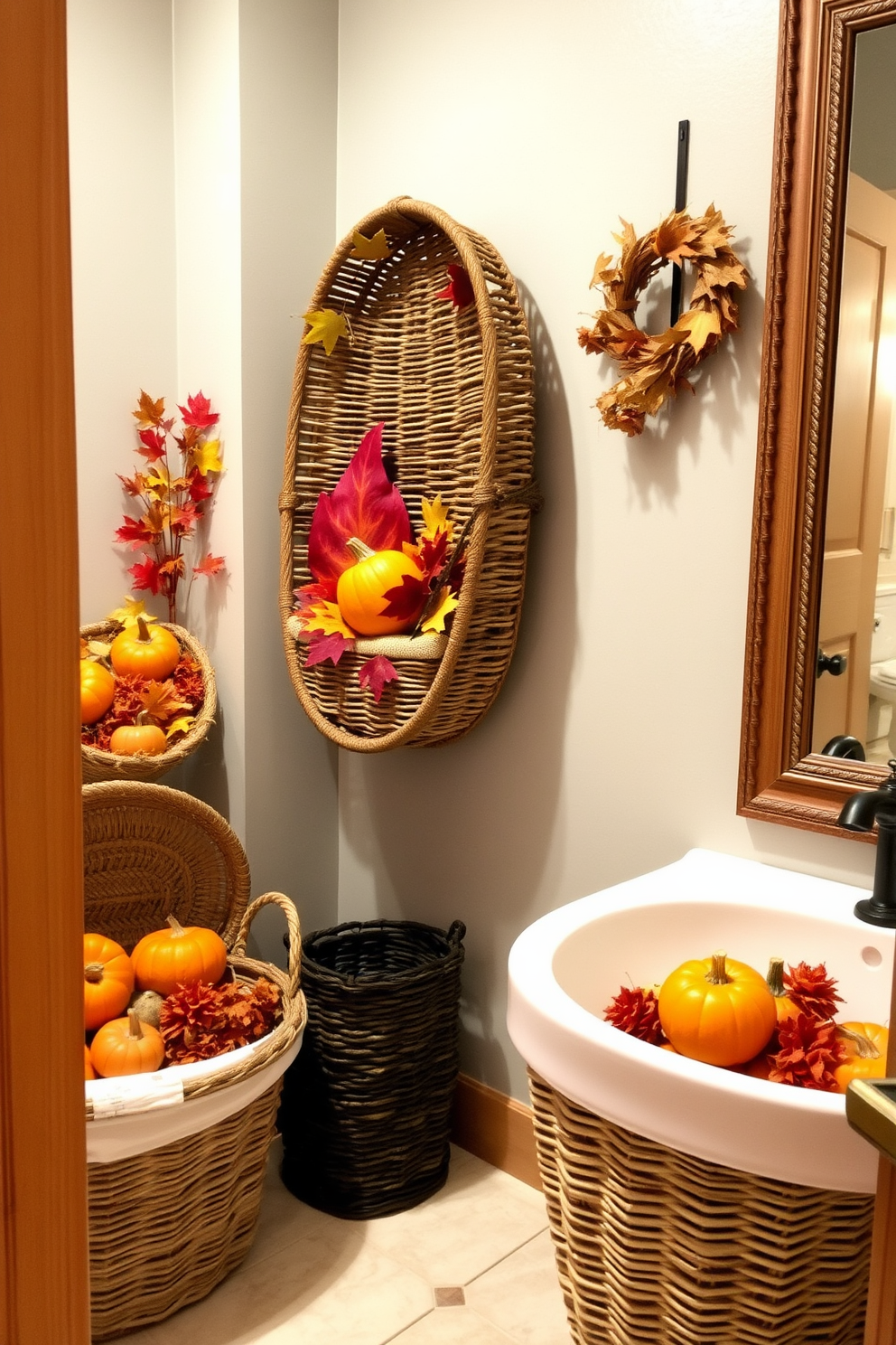 Thanksgiving Bathroom Decorating Ideas 10