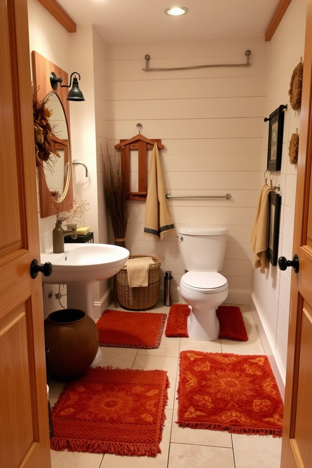 Thanksgiving Bathroom Decorating Ideas 12