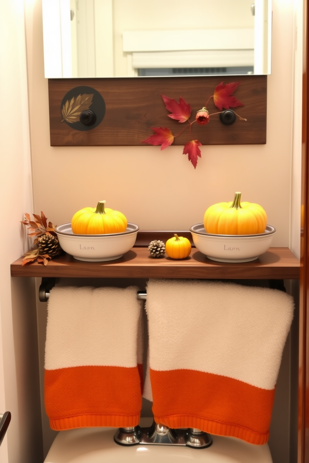 Thanksgiving Bathroom Decorating Ideas 13