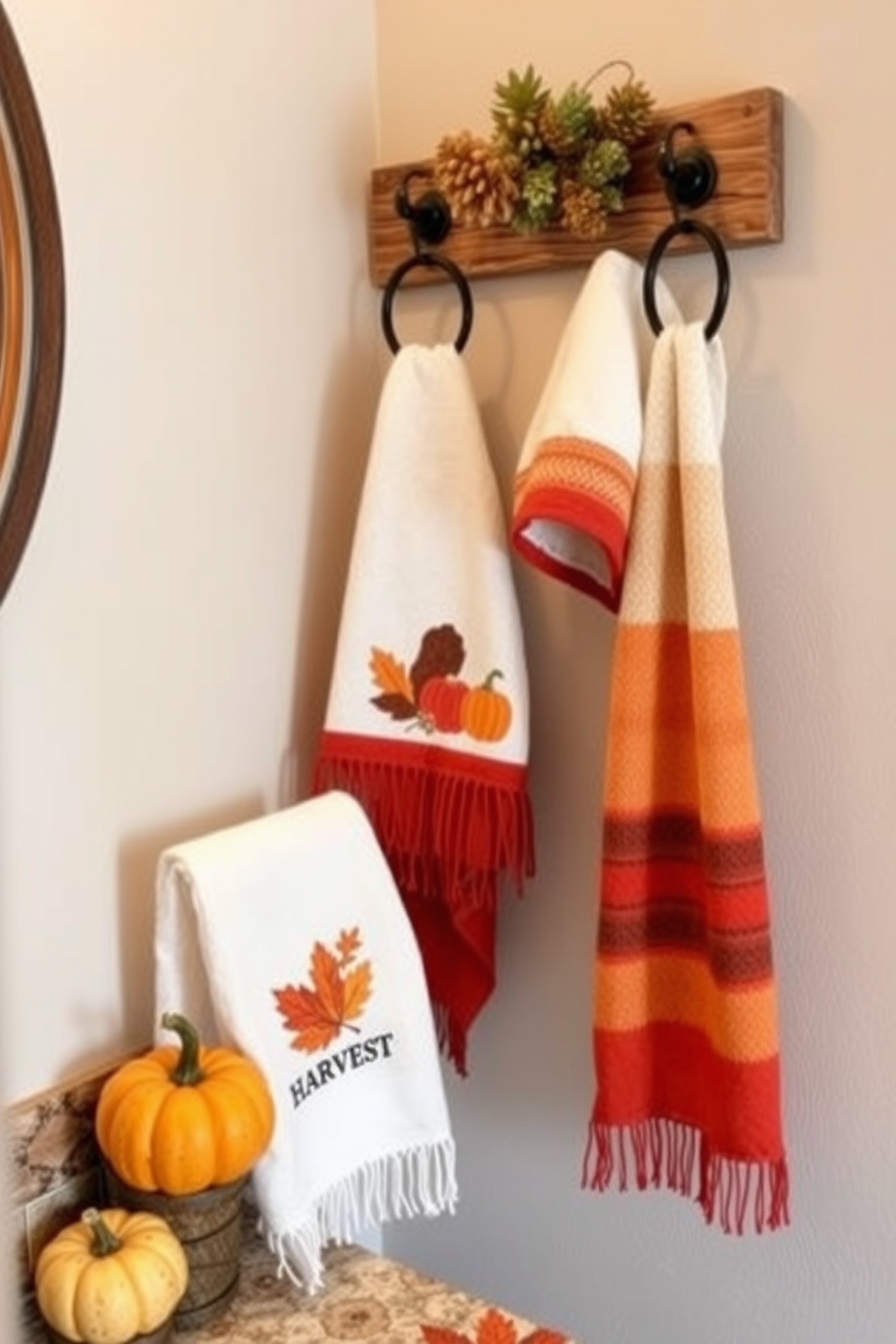 Thanksgiving Bathroom Decorating Ideas 14