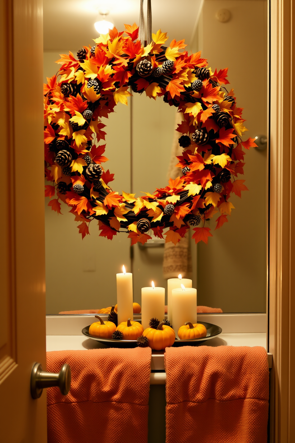 Thanksgiving Bathroom Decorating Ideas 15