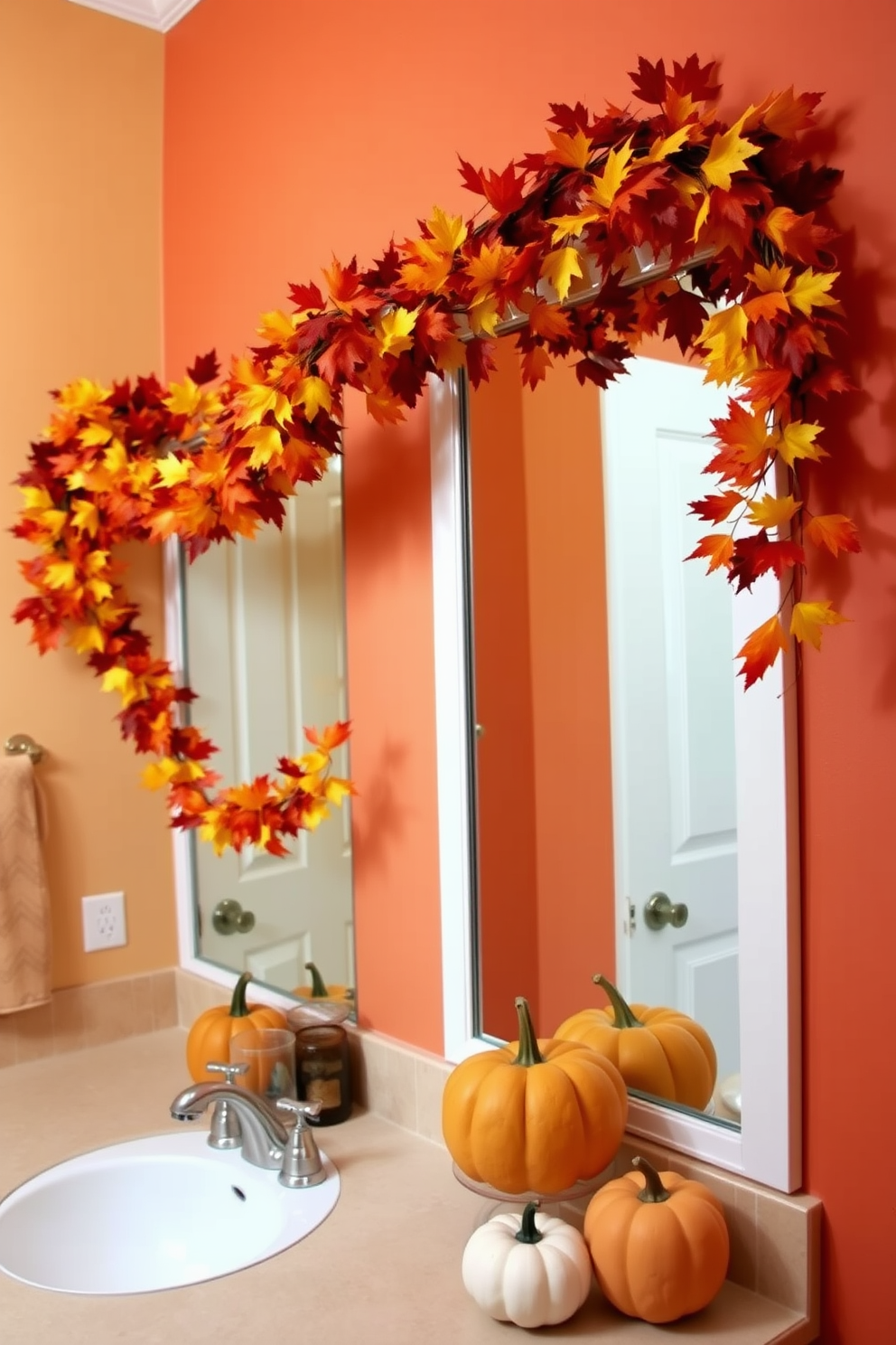 Thanksgiving Bathroom Decorating Ideas 19