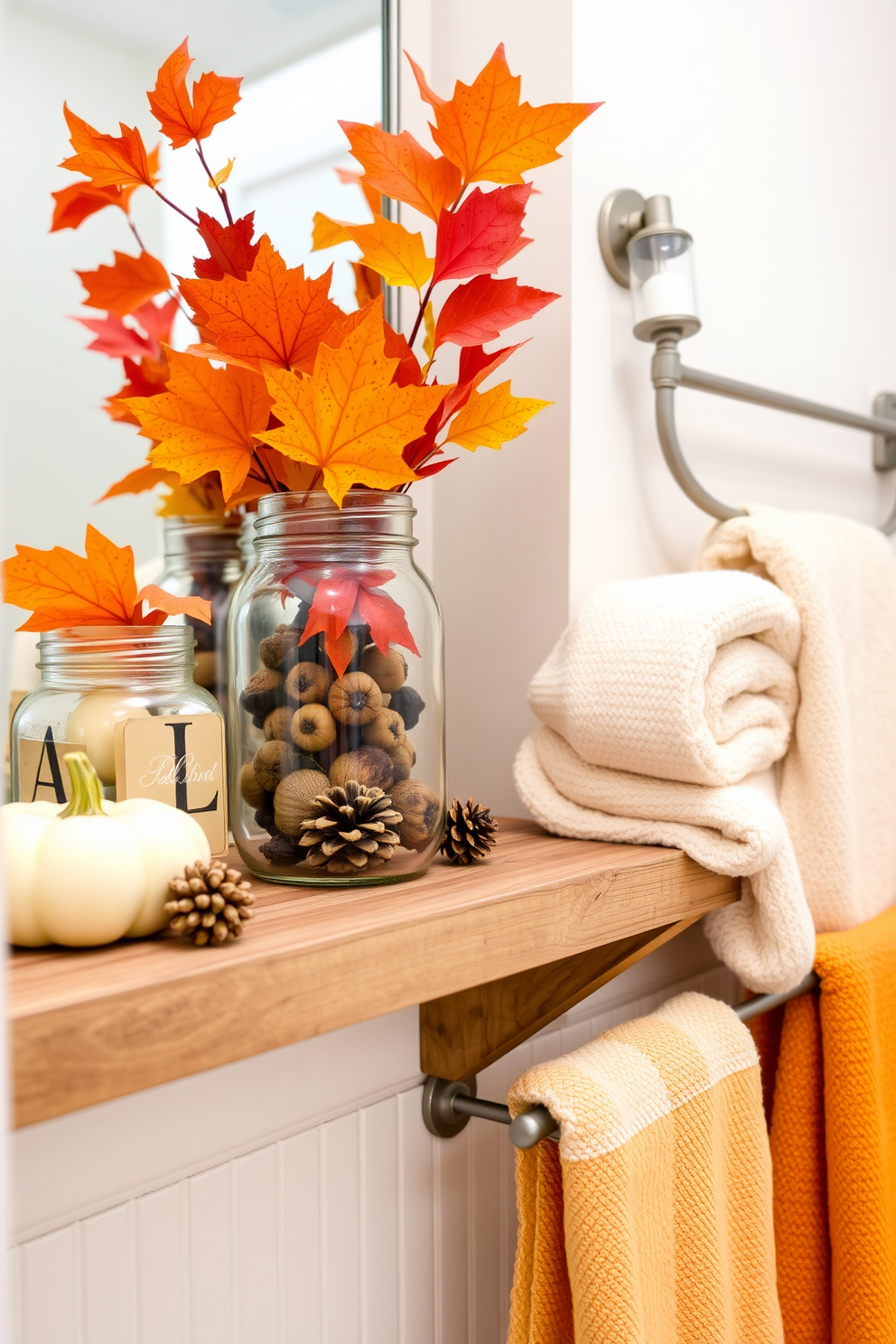 Thanksgiving Bathroom Decorating Ideas 23