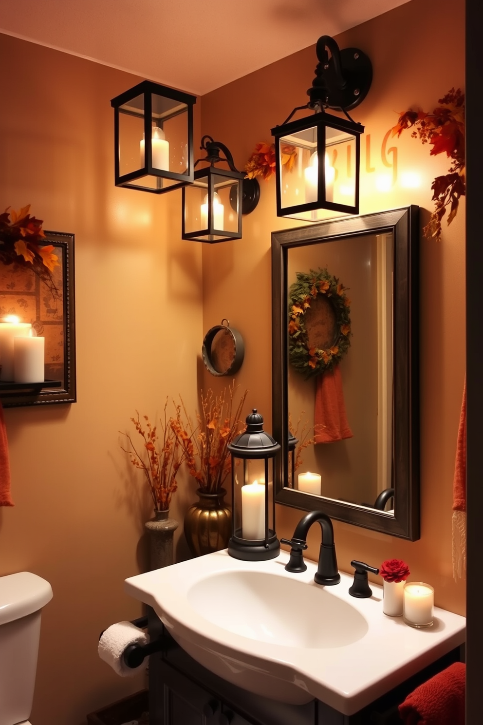 Thanksgiving Bathroom Decorating Ideas 25