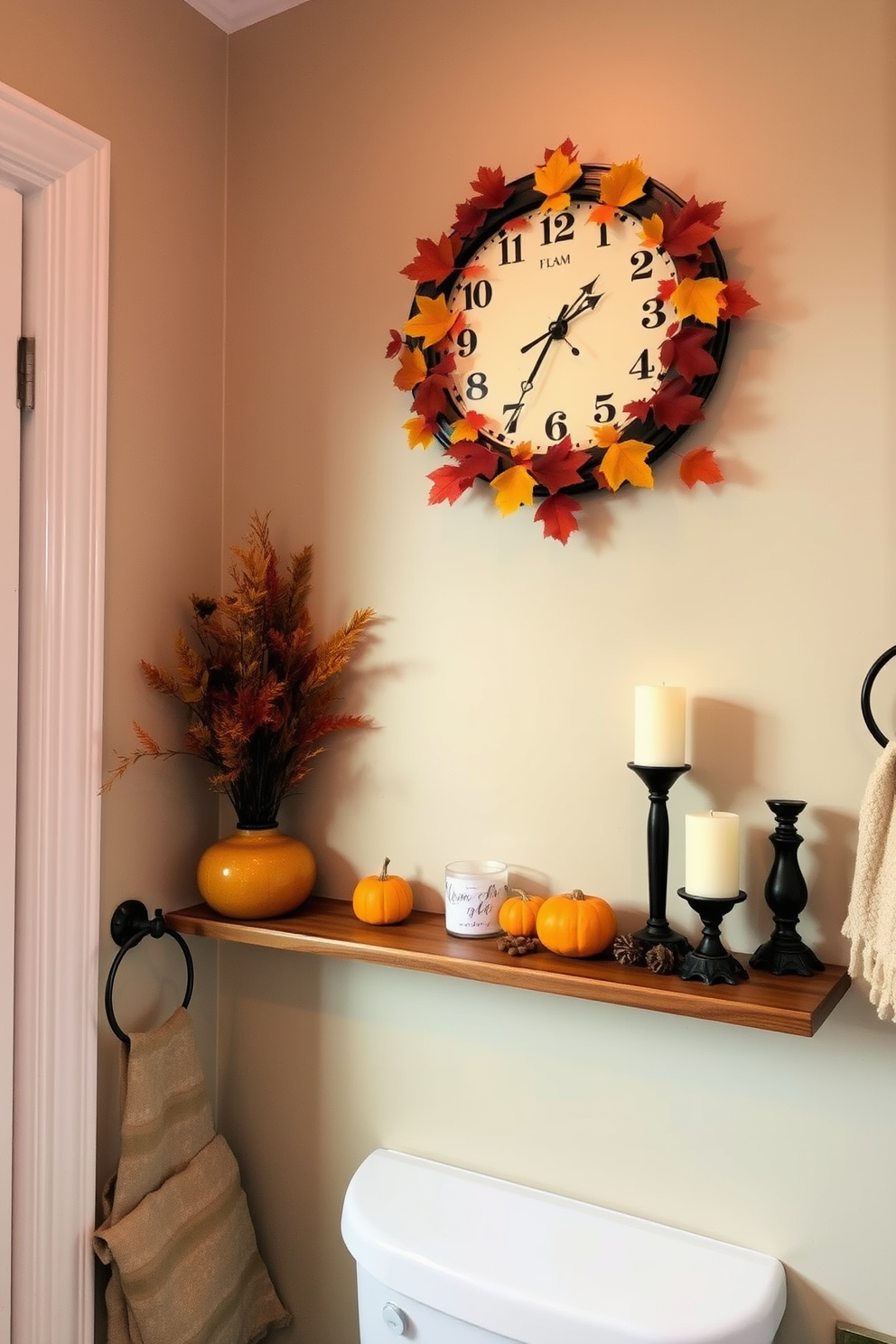 Thanksgiving Bathroom Decorating Ideas 30