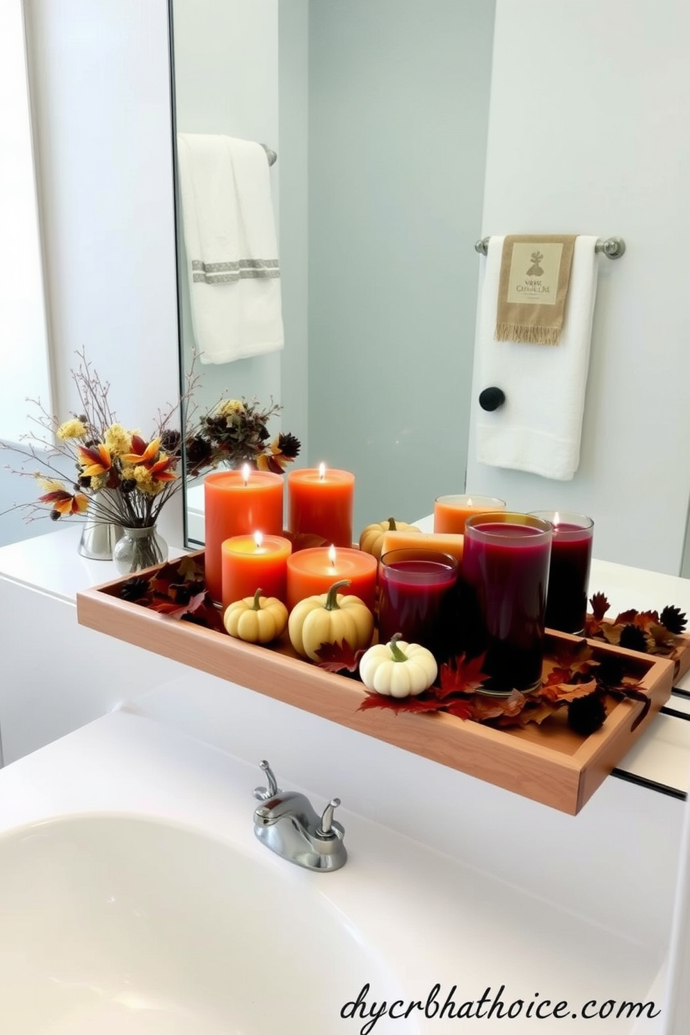 Thanksgiving Bathroom Decorating Ideas 6