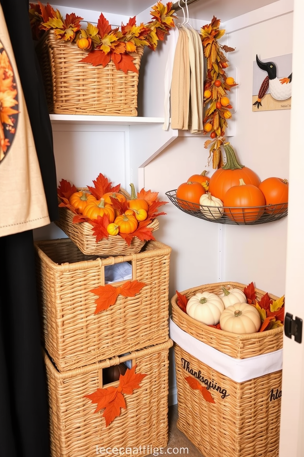 Thanksgiving Closet Decorating Ideas 1