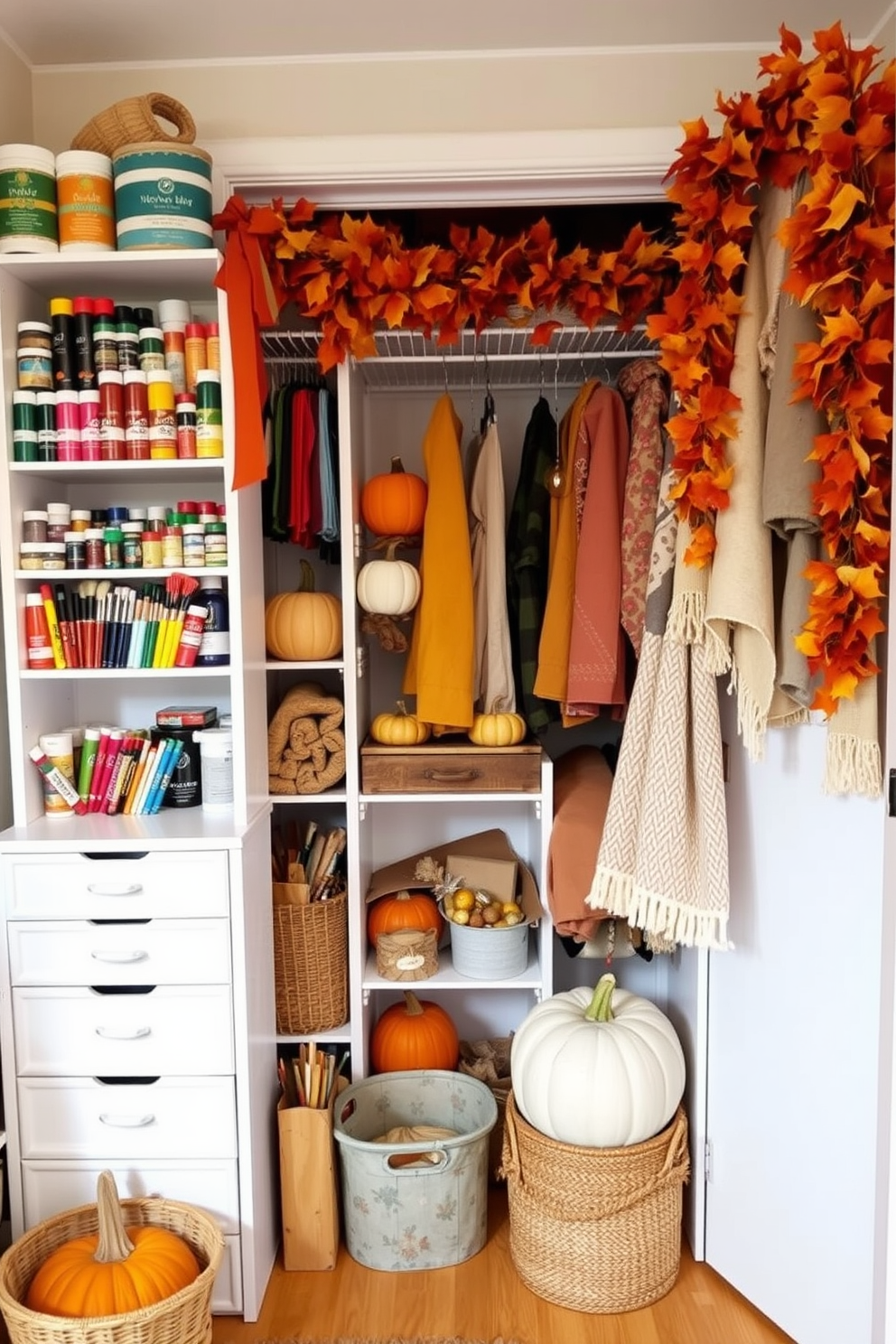 Thanksgiving Closet Decorating Ideas 13