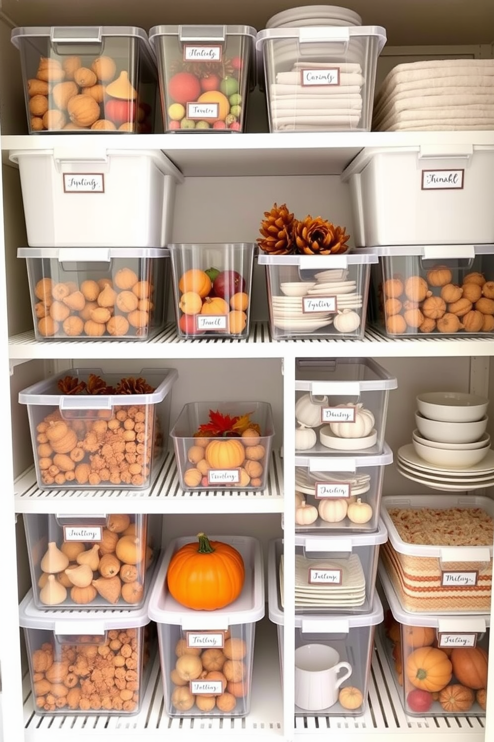 Thanksgiving Closet Decorating Ideas 18