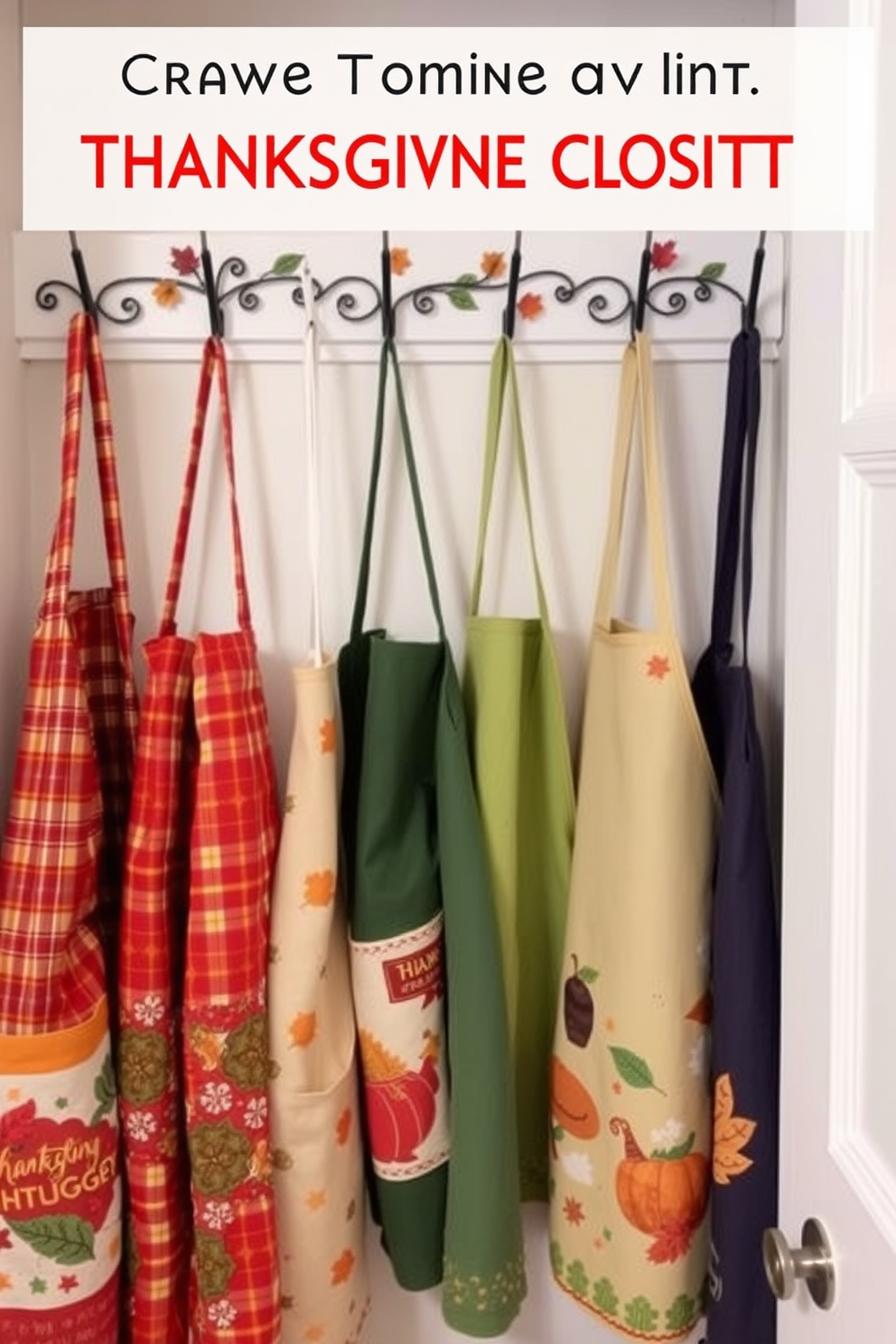 Thanksgiving Closet Decorating Ideas 27