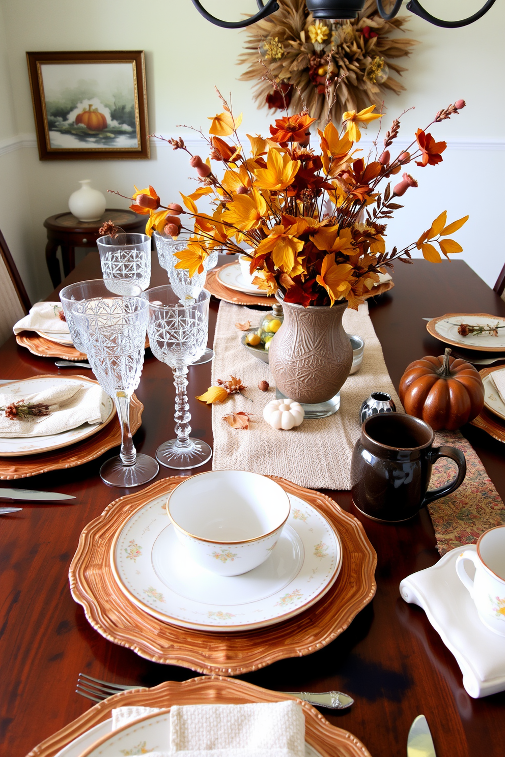 Thanksgiving Dining Room Decorating Ideas 2