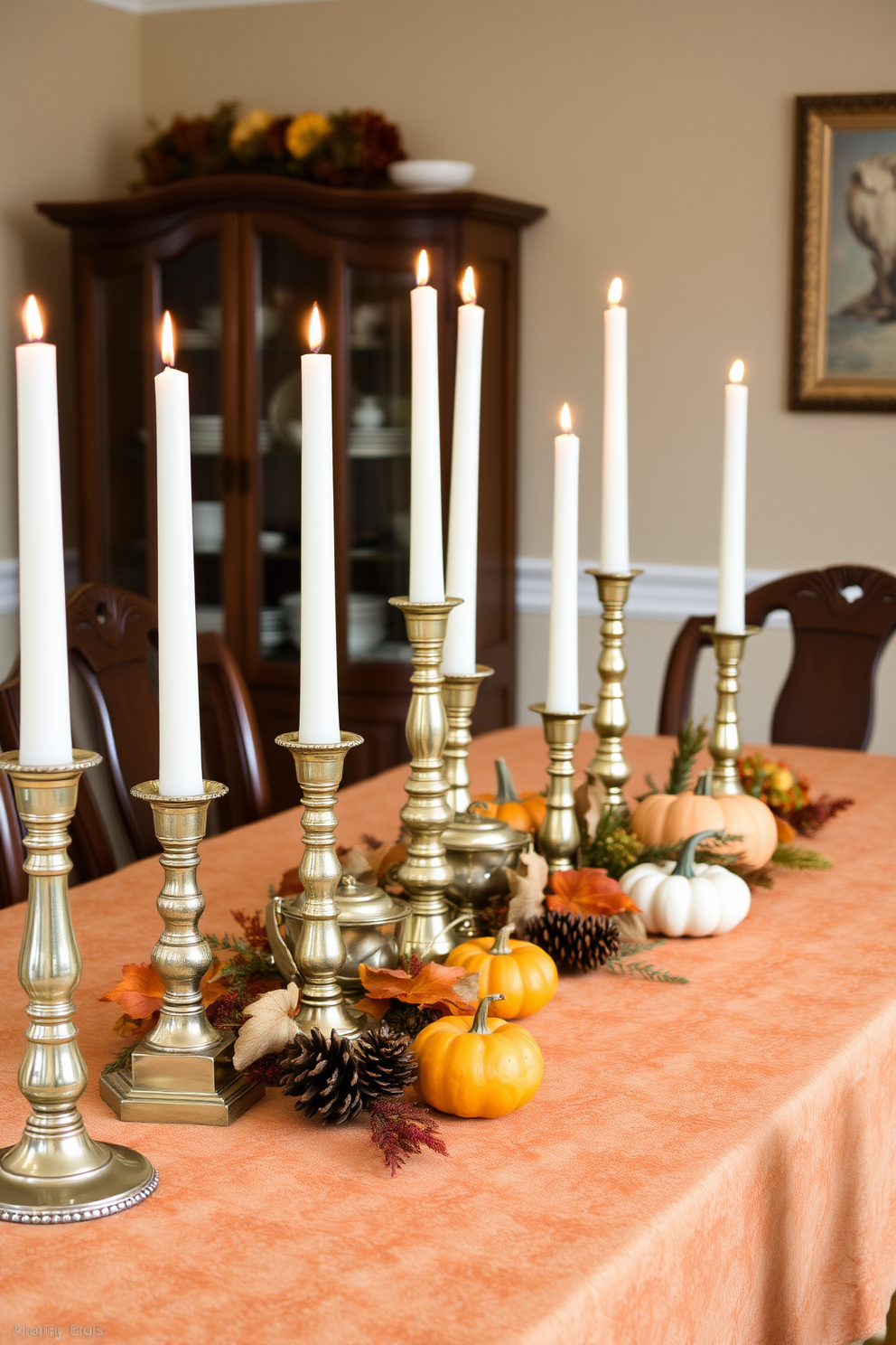 Thanksgiving Dining Room Decorating Ideas 23