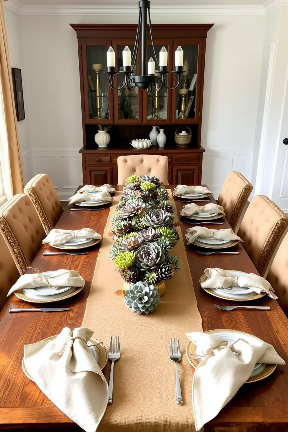 Thanksgiving Dining Room Decorating Ideas 25