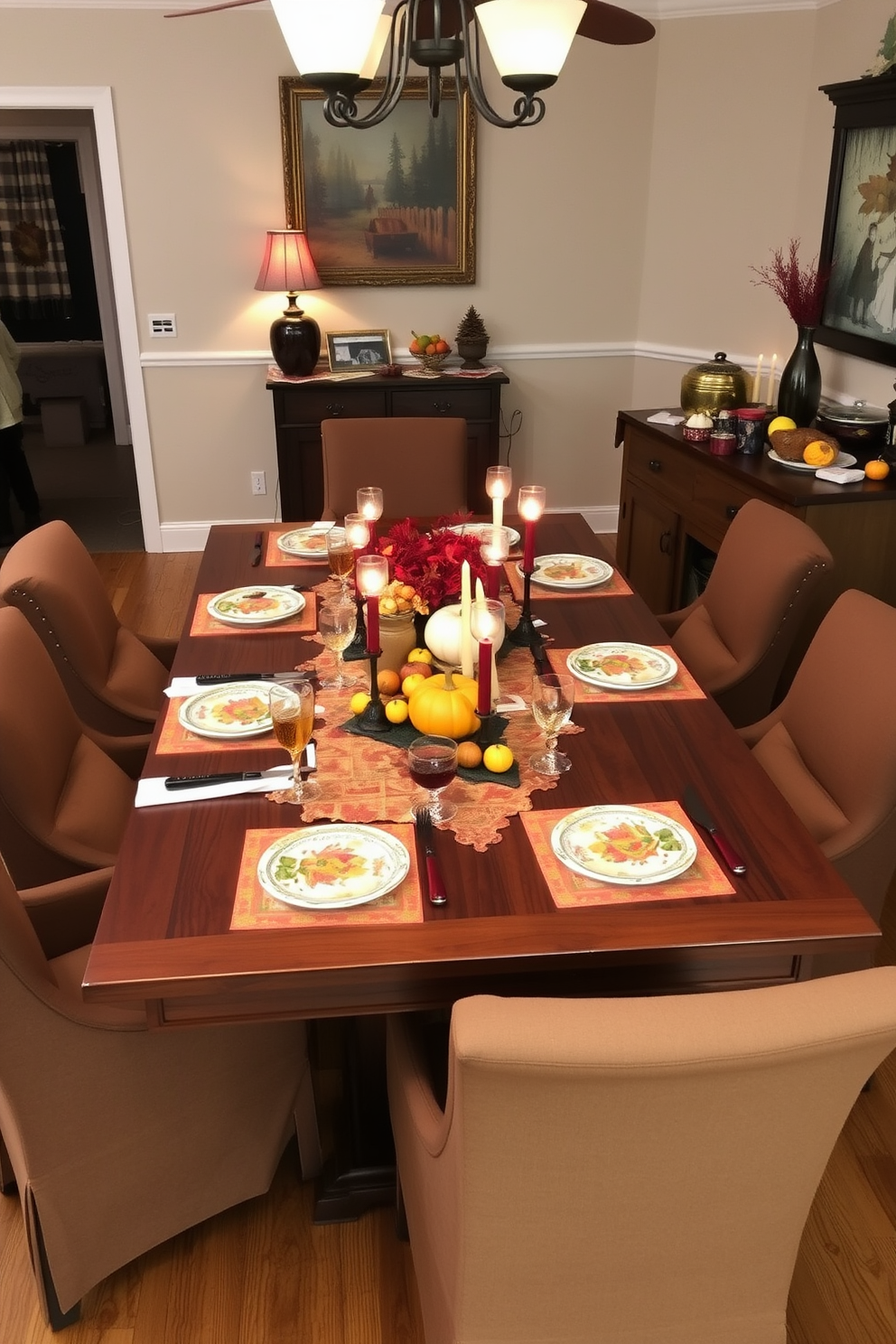 Thanksgiving Dining Room Decorating Ideas 26