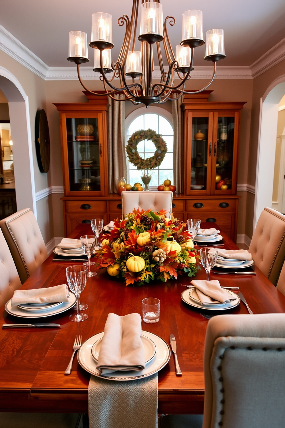 Thanksgiving Dining Room Decorating Ideas 27