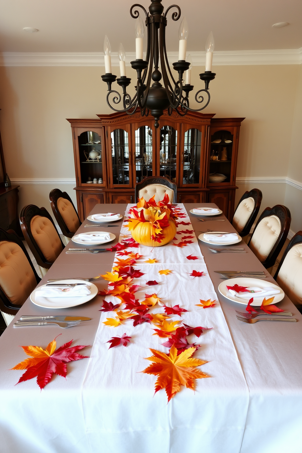 Thanksgiving Dining Room Decorating Ideas 28