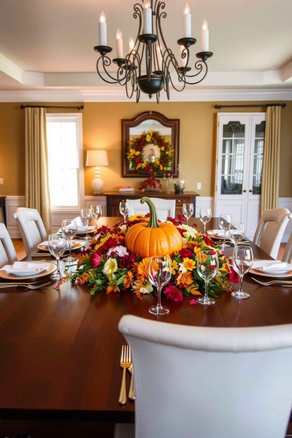 Thanksgiving Dining Room Decorating Ideas 4