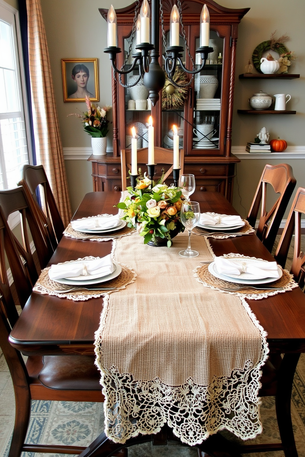 Thanksgiving Dining Room Decorating Ideas 5