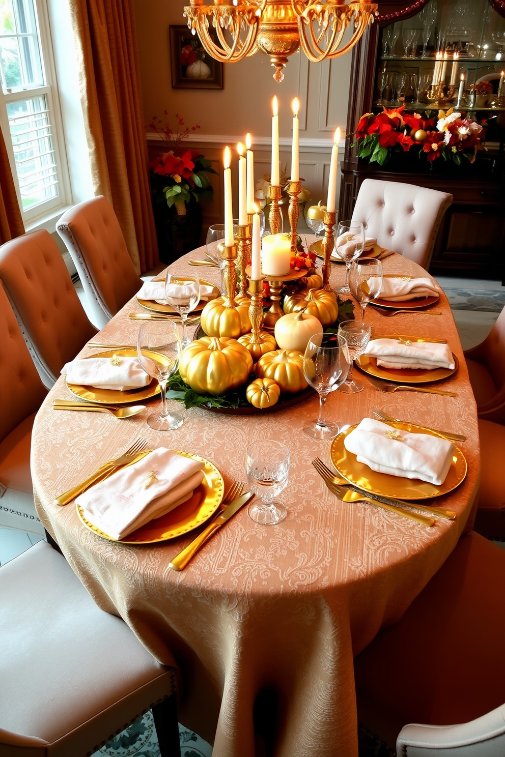 Thanksgiving Dining Room Decorating Ideas 6