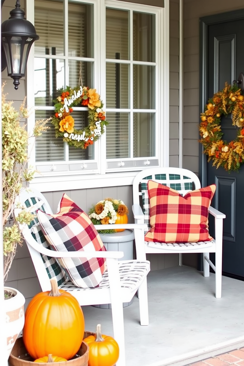 Thanksgiving Entryway Decorating Ideas 14