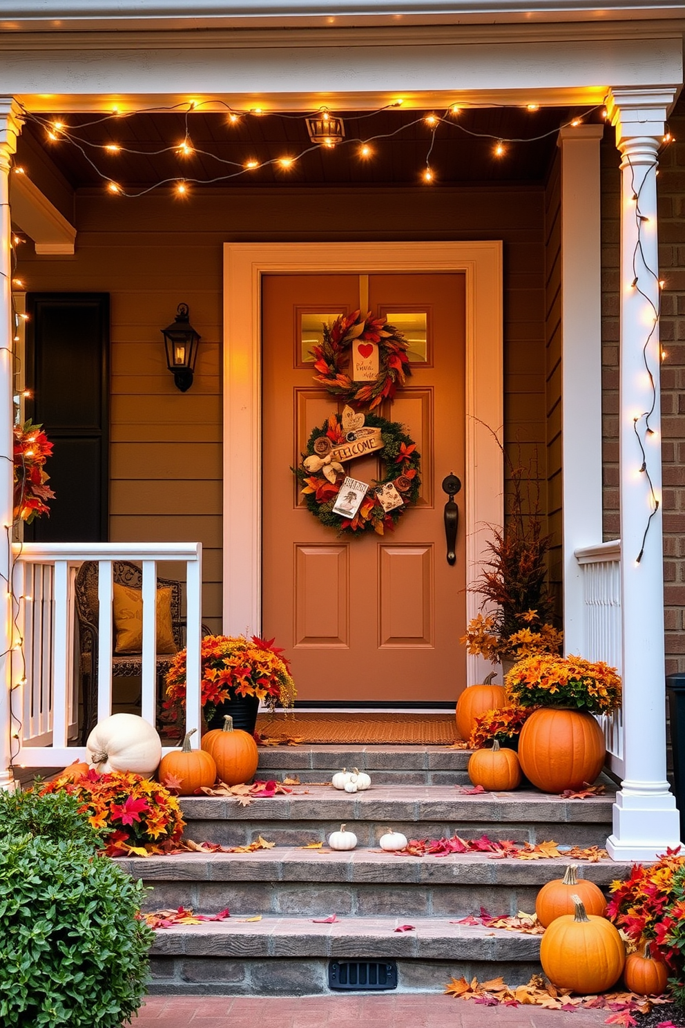 Thanksgiving Entryway Decorating Ideas 18