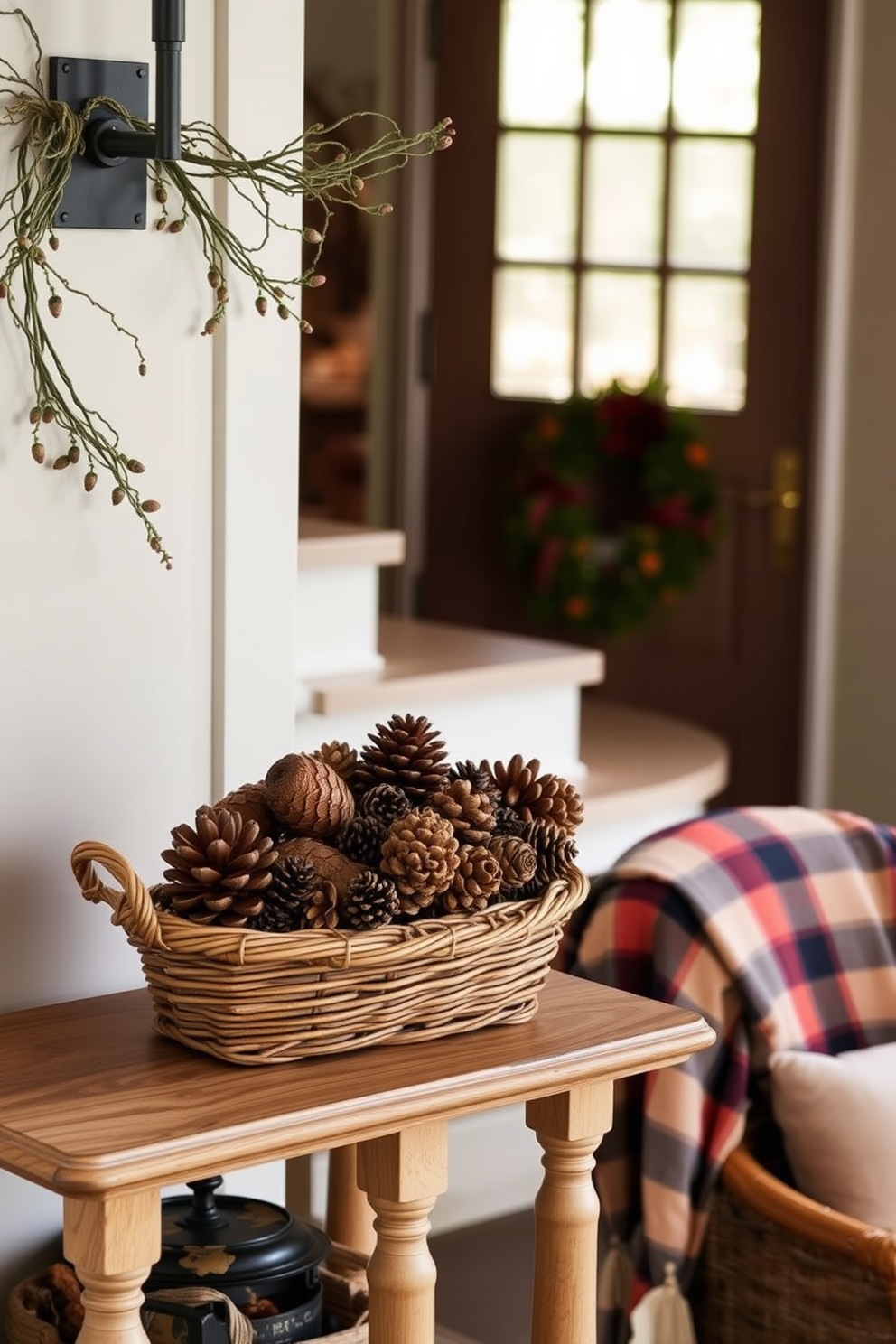 Thanksgiving Entryway Decorating Ideas 22