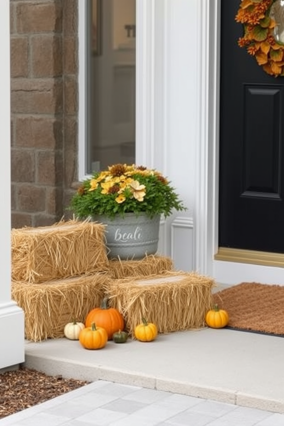 Thanksgiving Entryway Decorating Ideas 25