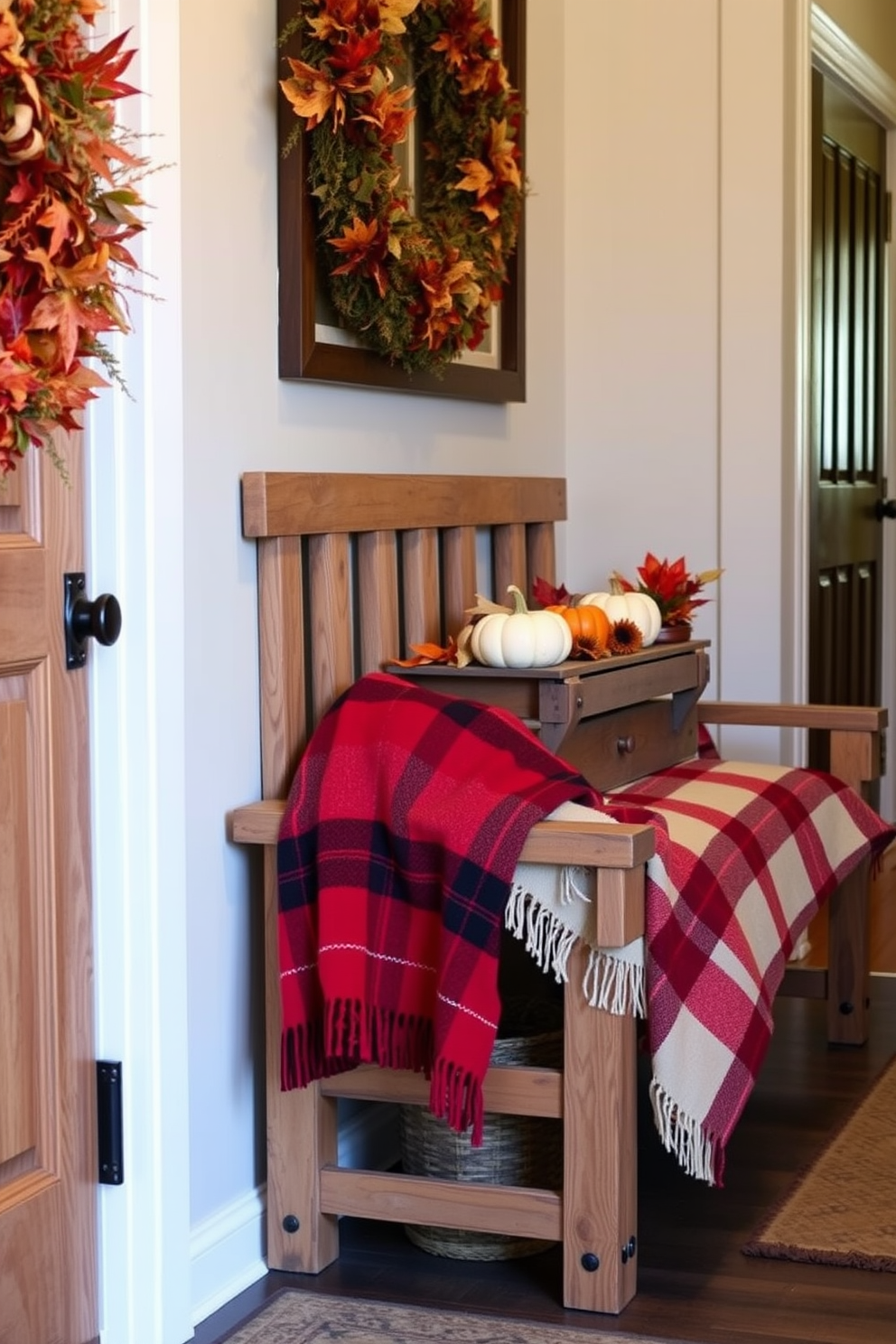 Thanksgiving Entryway Decorating Ideas 3