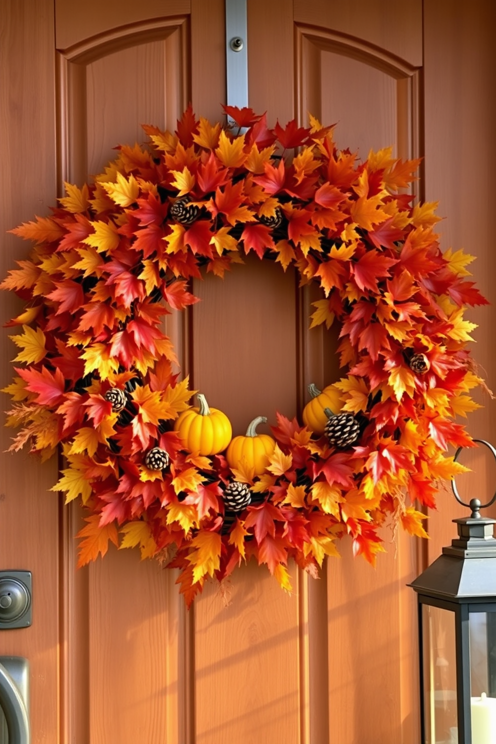 Thanksgiving Front Door Decorating Ideas 1