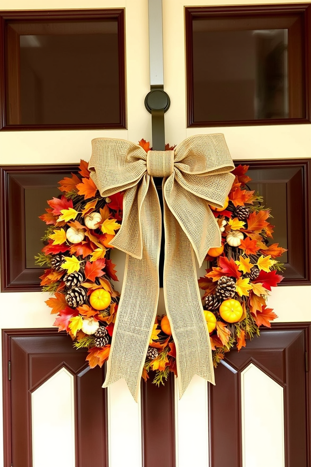 Thanksgiving Front Door Decorating Ideas 9