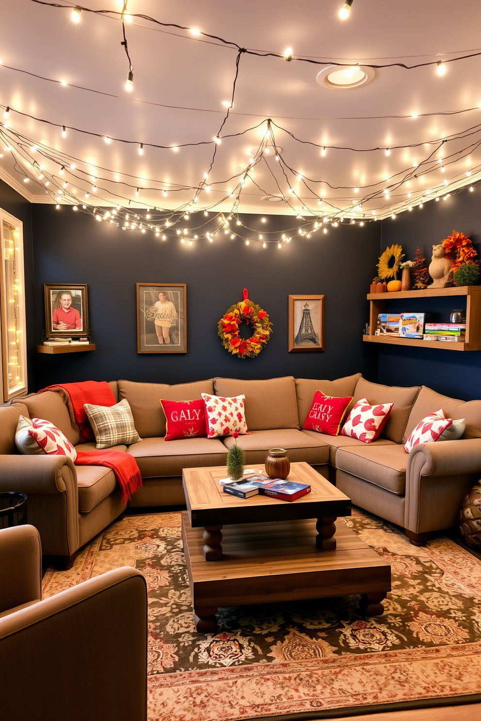 Thanksgiving Game Room Decorating Ideas 11