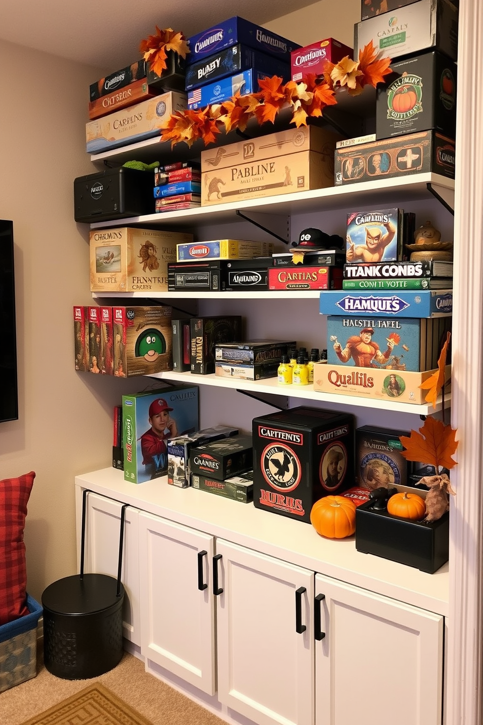 Thanksgiving Game Room Decorating Ideas 24